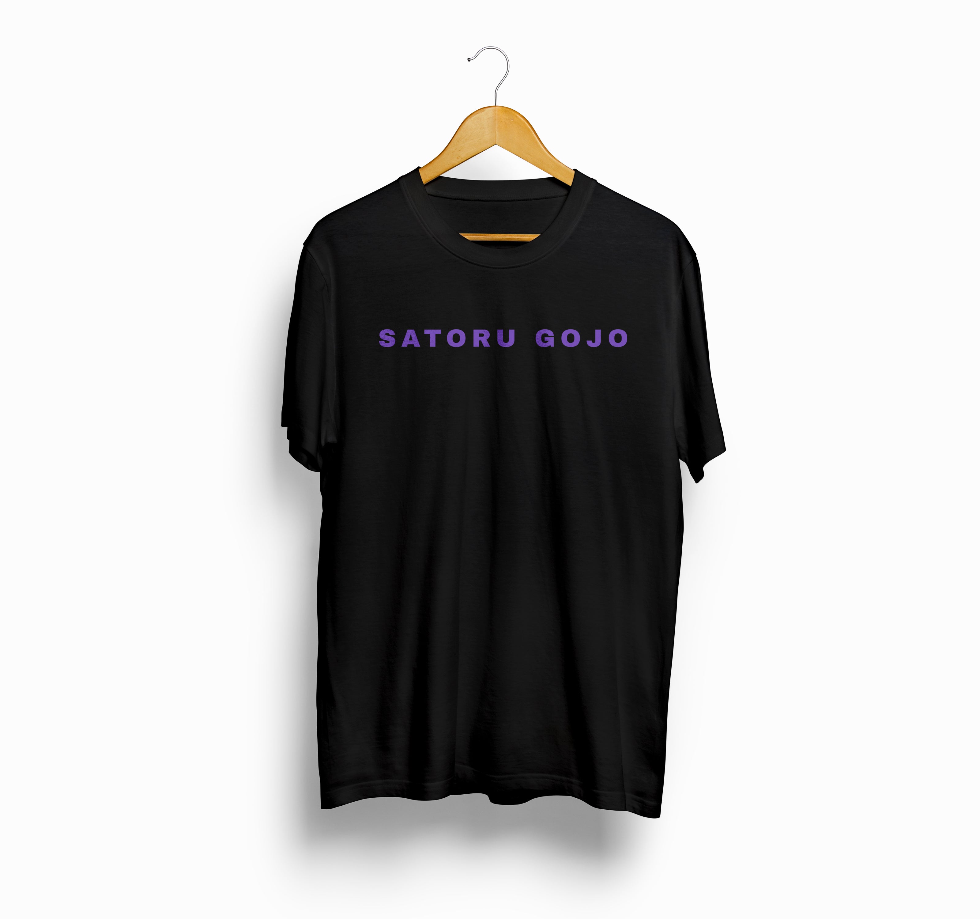 Bizzar's Satoru Gojo Black Oversized T-Shirt
