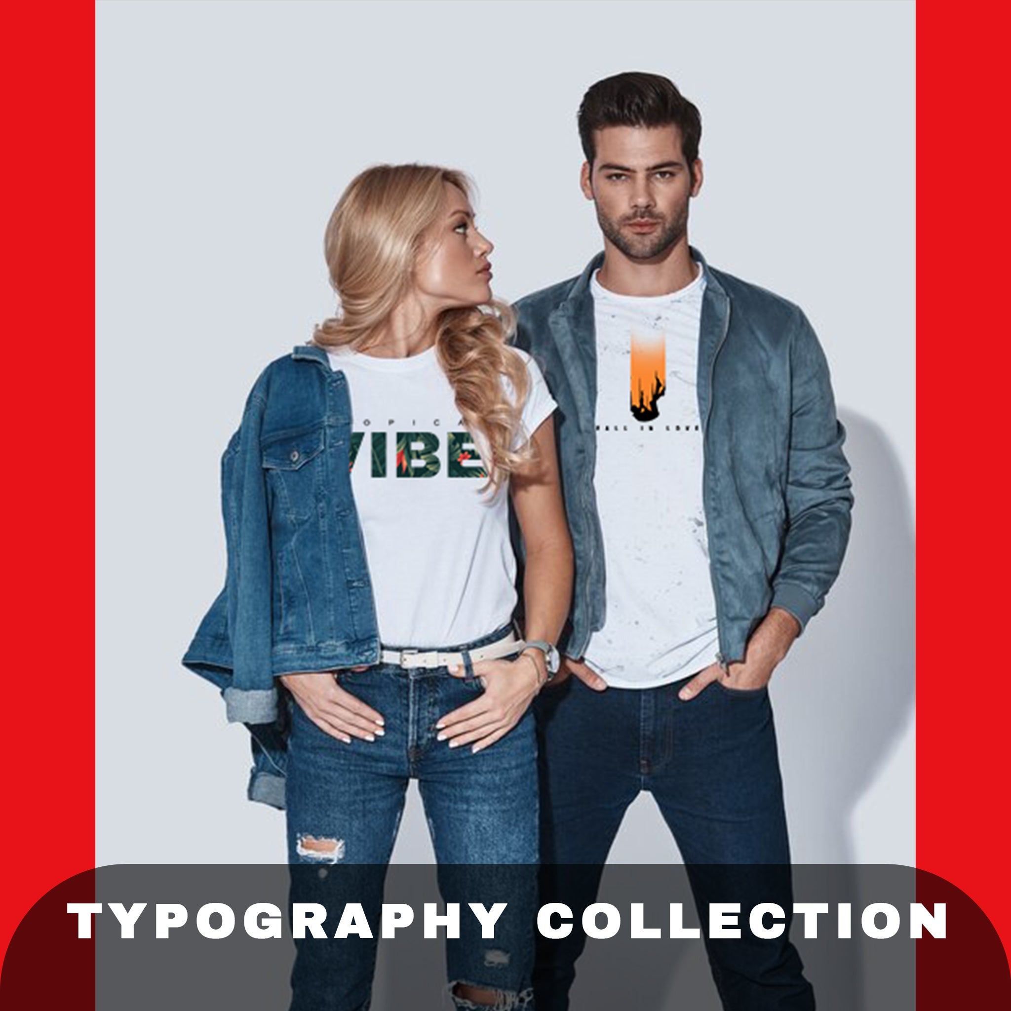 Typography T-Shirts Collection Image