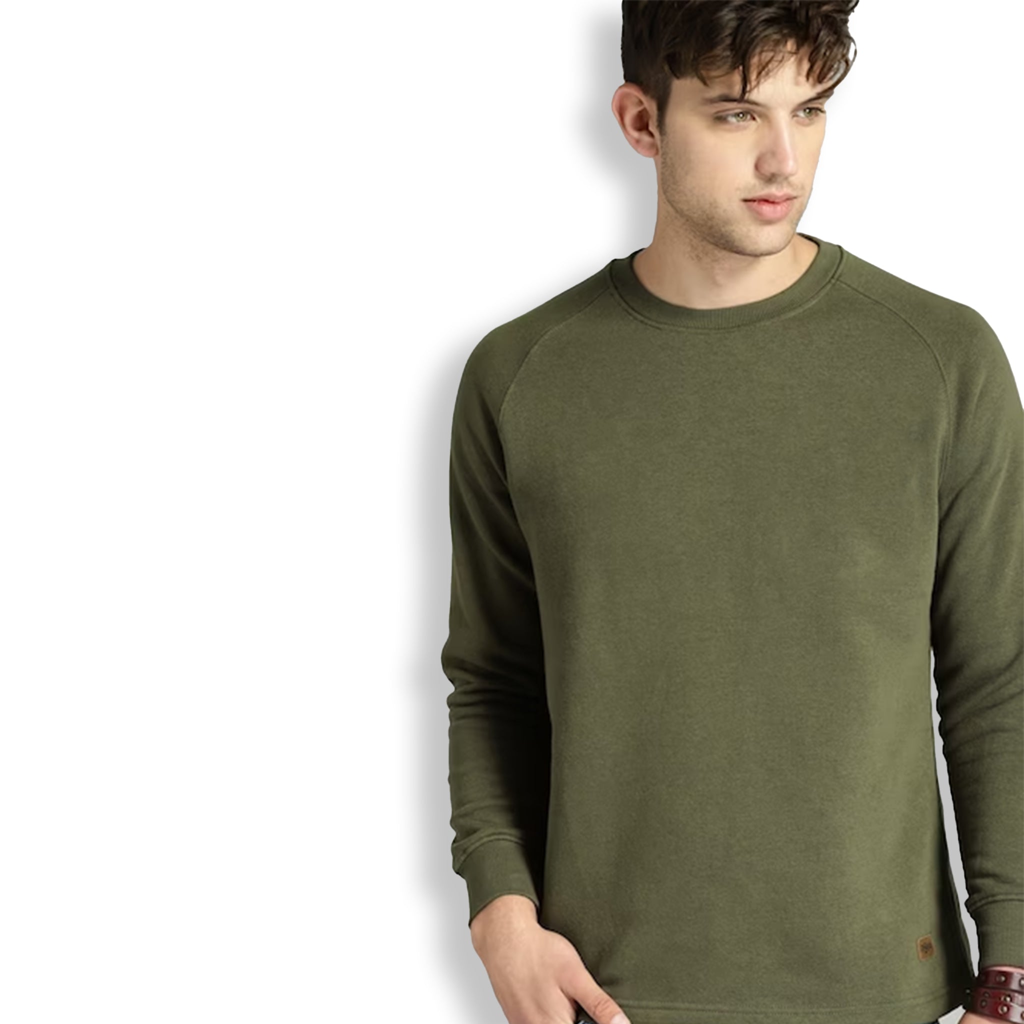Bizzar's Olive Green Sweatshirt