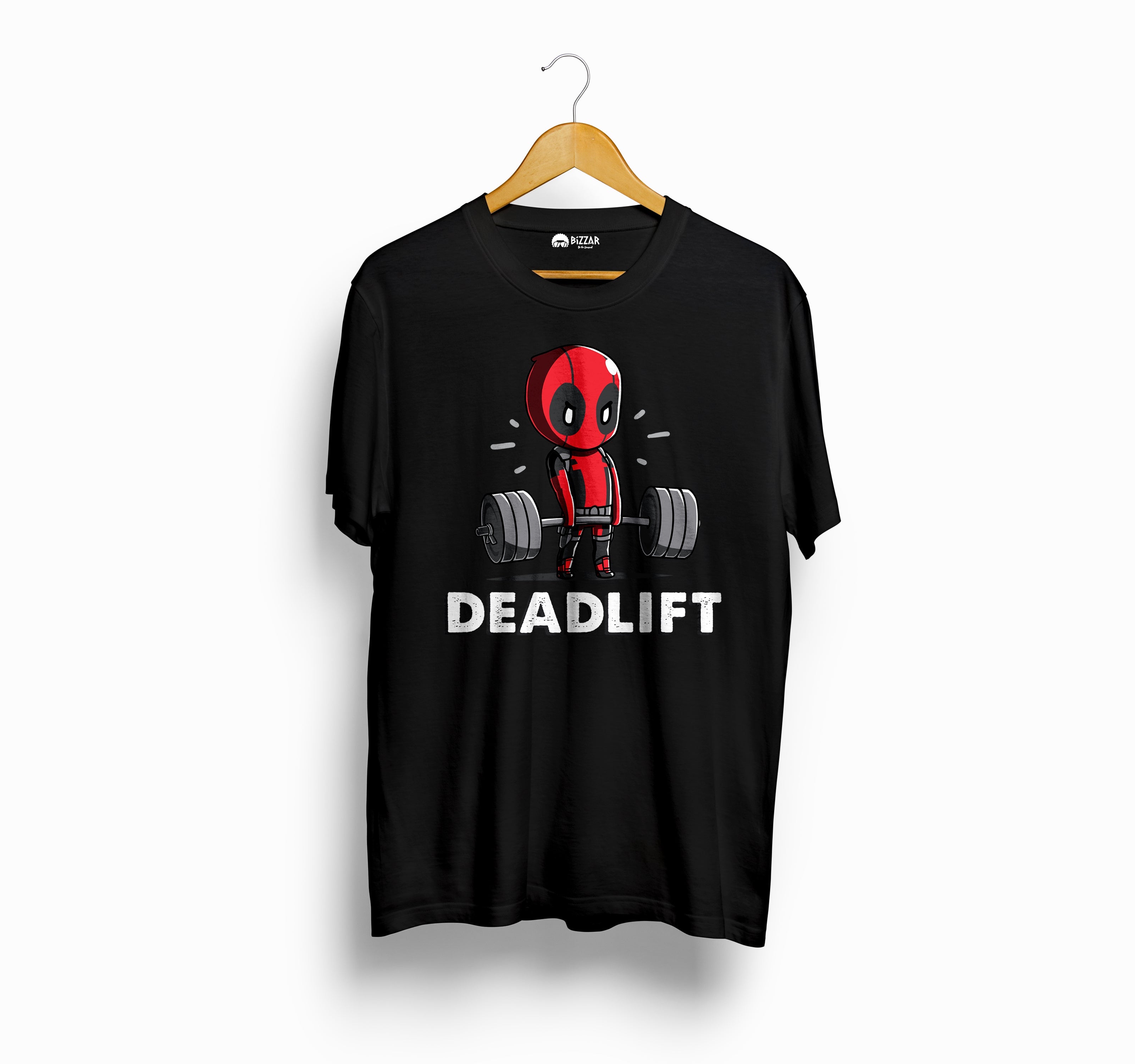 Bizzar's Deadlift Black T-Shirt