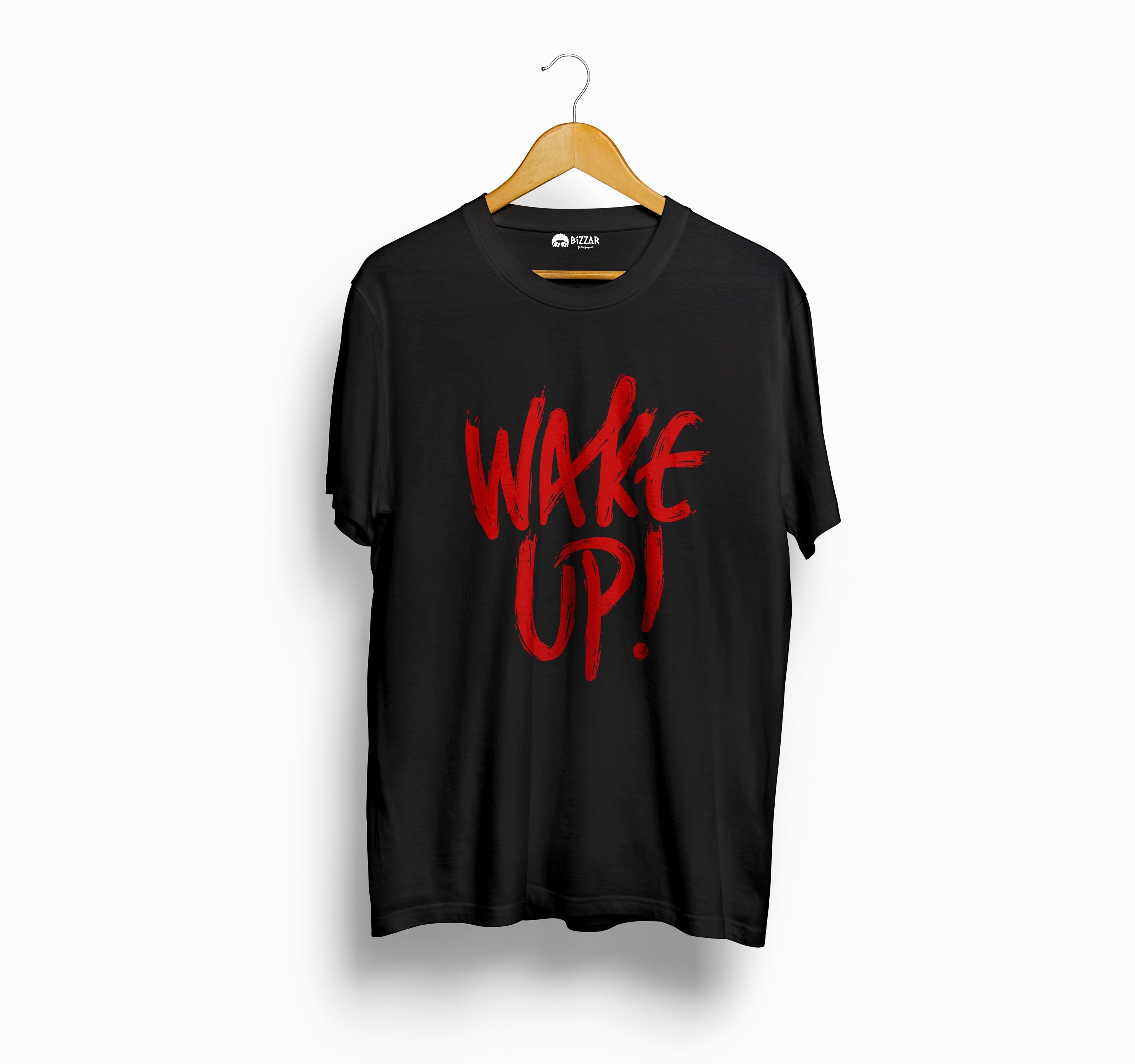 Bizzar Wake Up Black T-Shirt