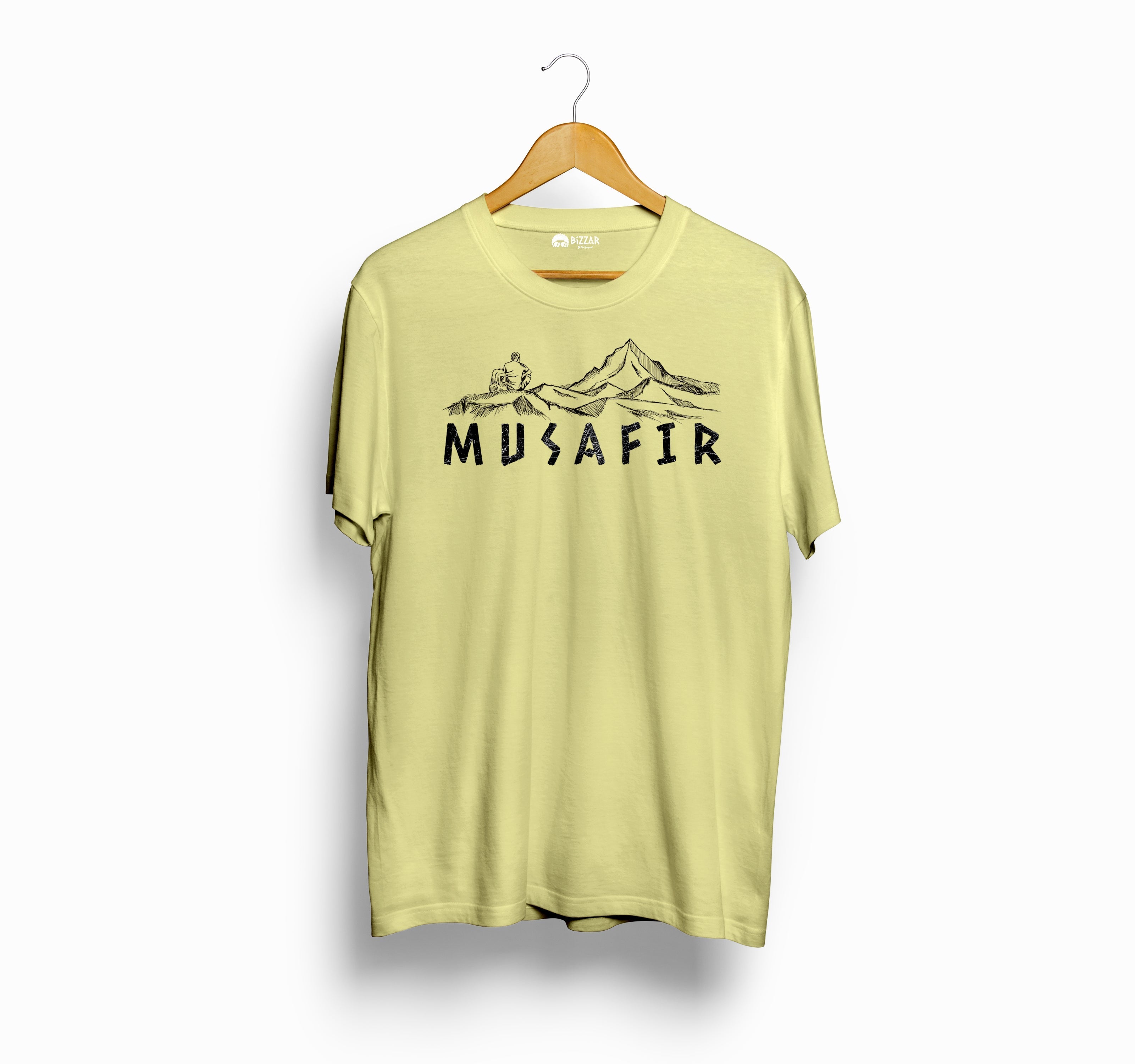 Bizzar's Musafir Butter Yellow T-Shirt