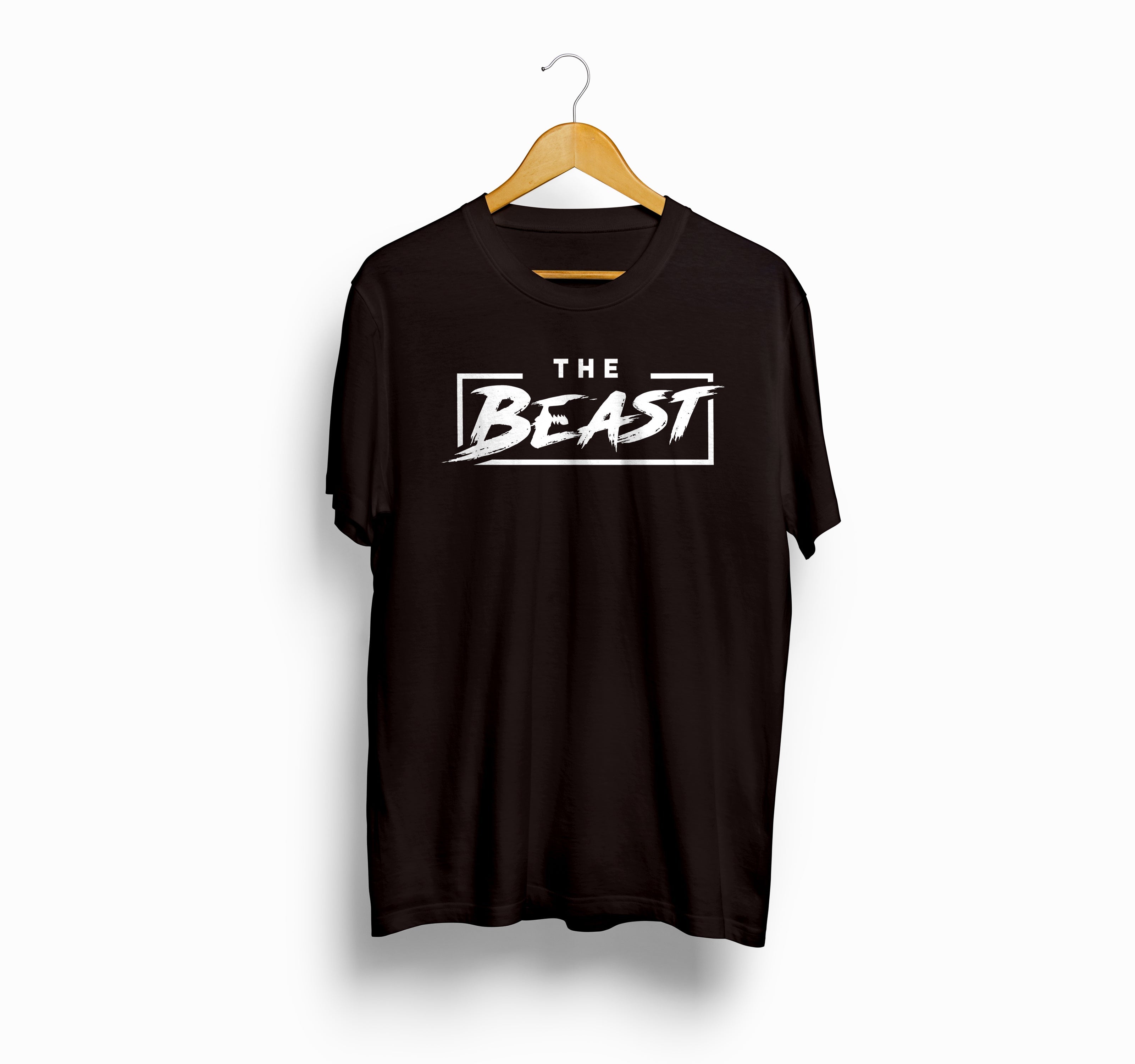 Bizzar's Beast Coffee Brown Oversized T-Shirt