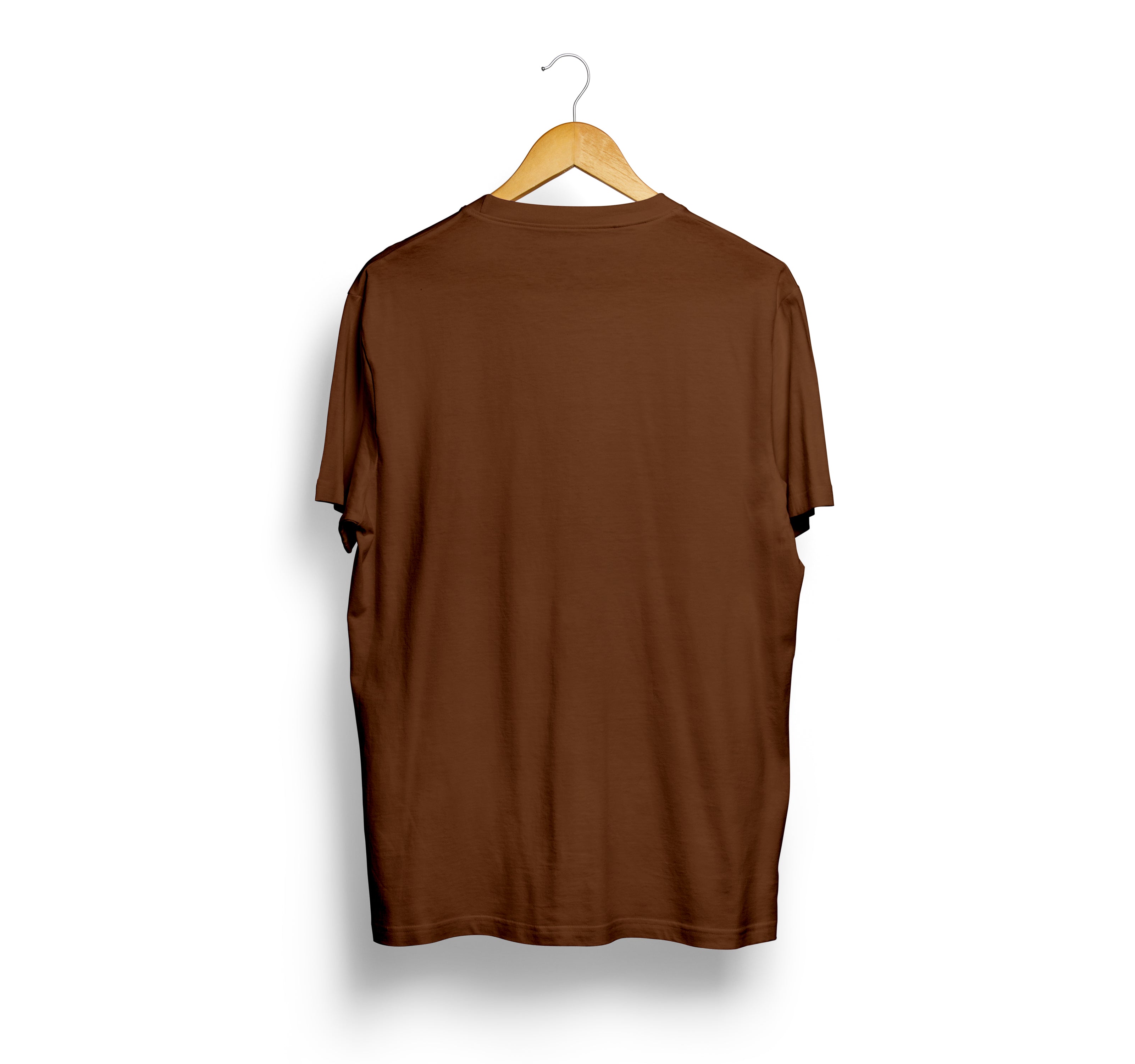 Bizzar Coffee Brown T-Shirt Back