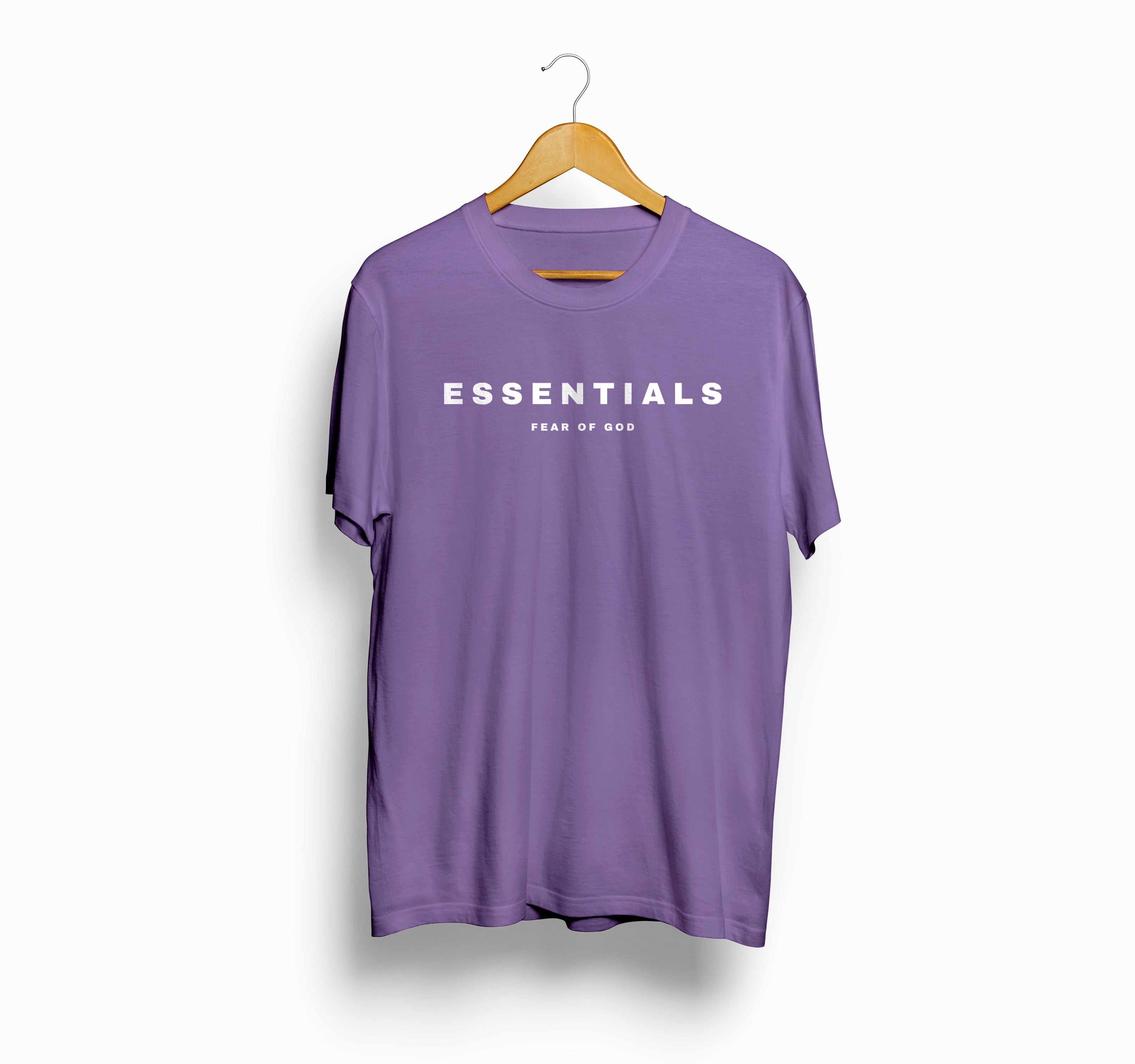Bizzar's Essentials Iris Lavender Oversized T-Shirt