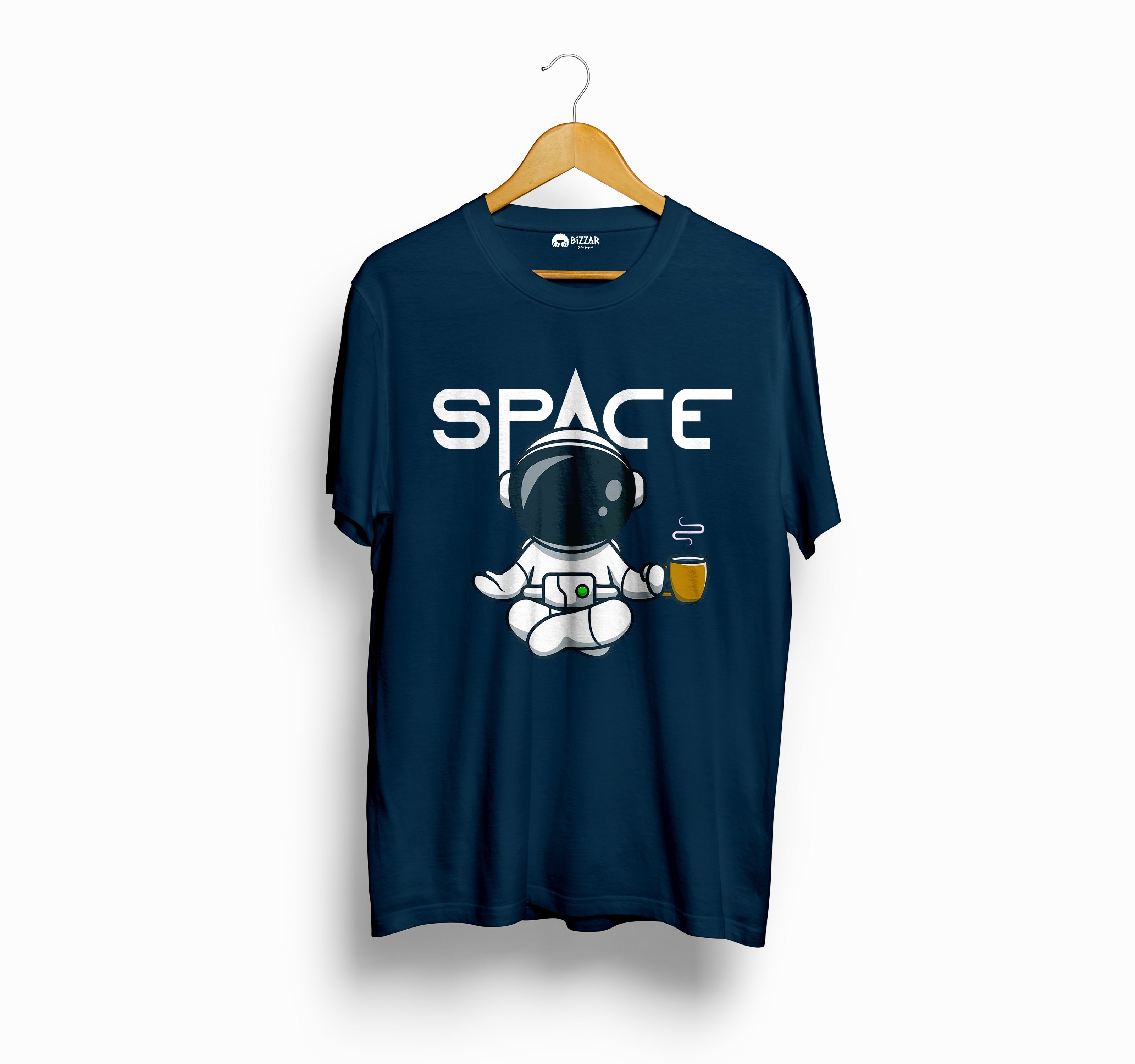 Bizzar's Space Navy Blue T-Shirt