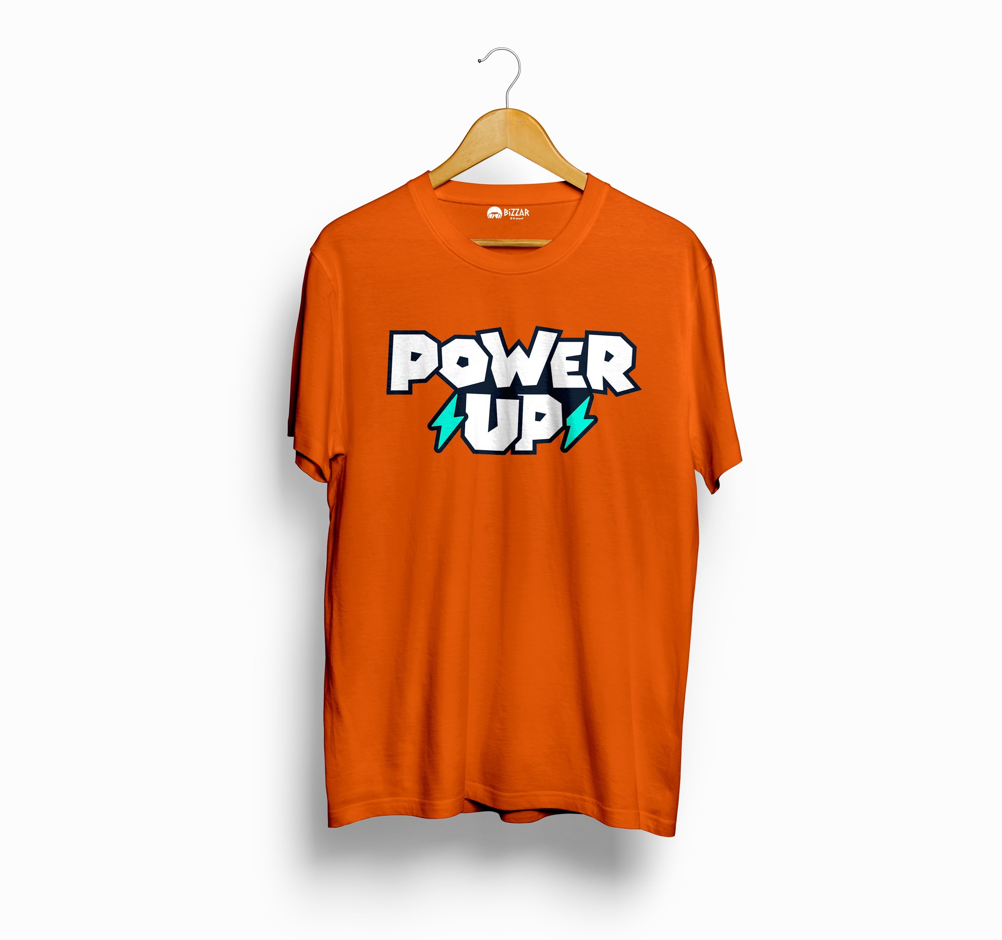 Bizzar Power Up Orange T-Shirt