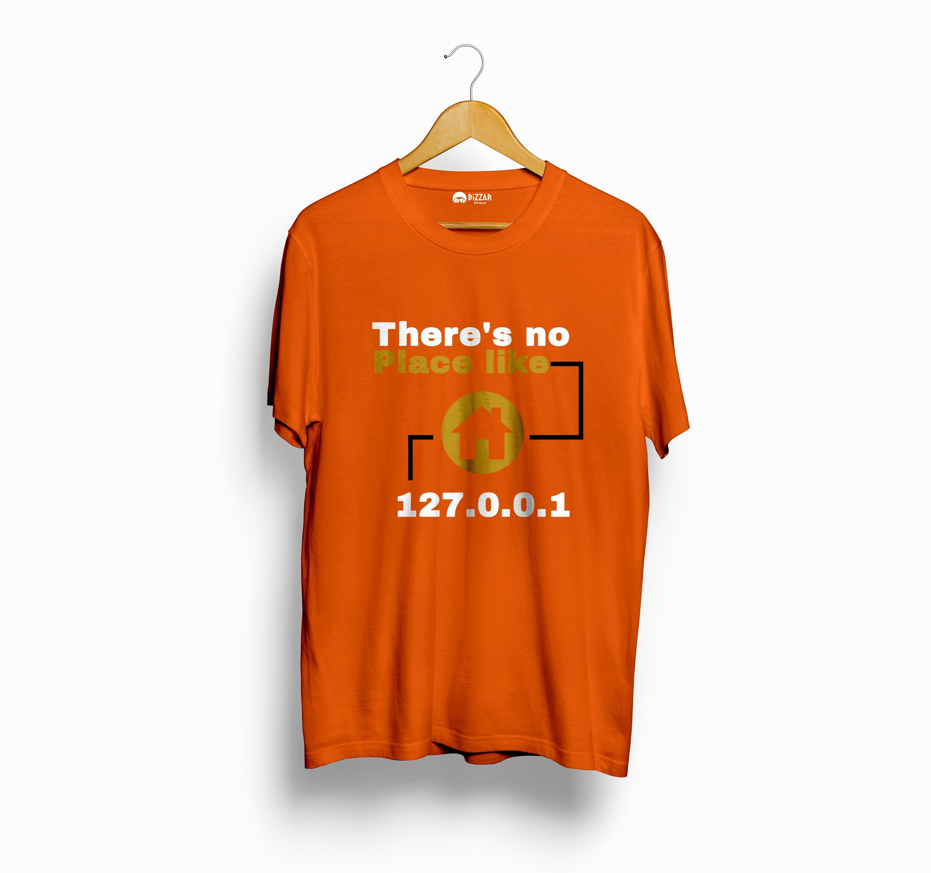 Bizzar Home Orange T-shirt