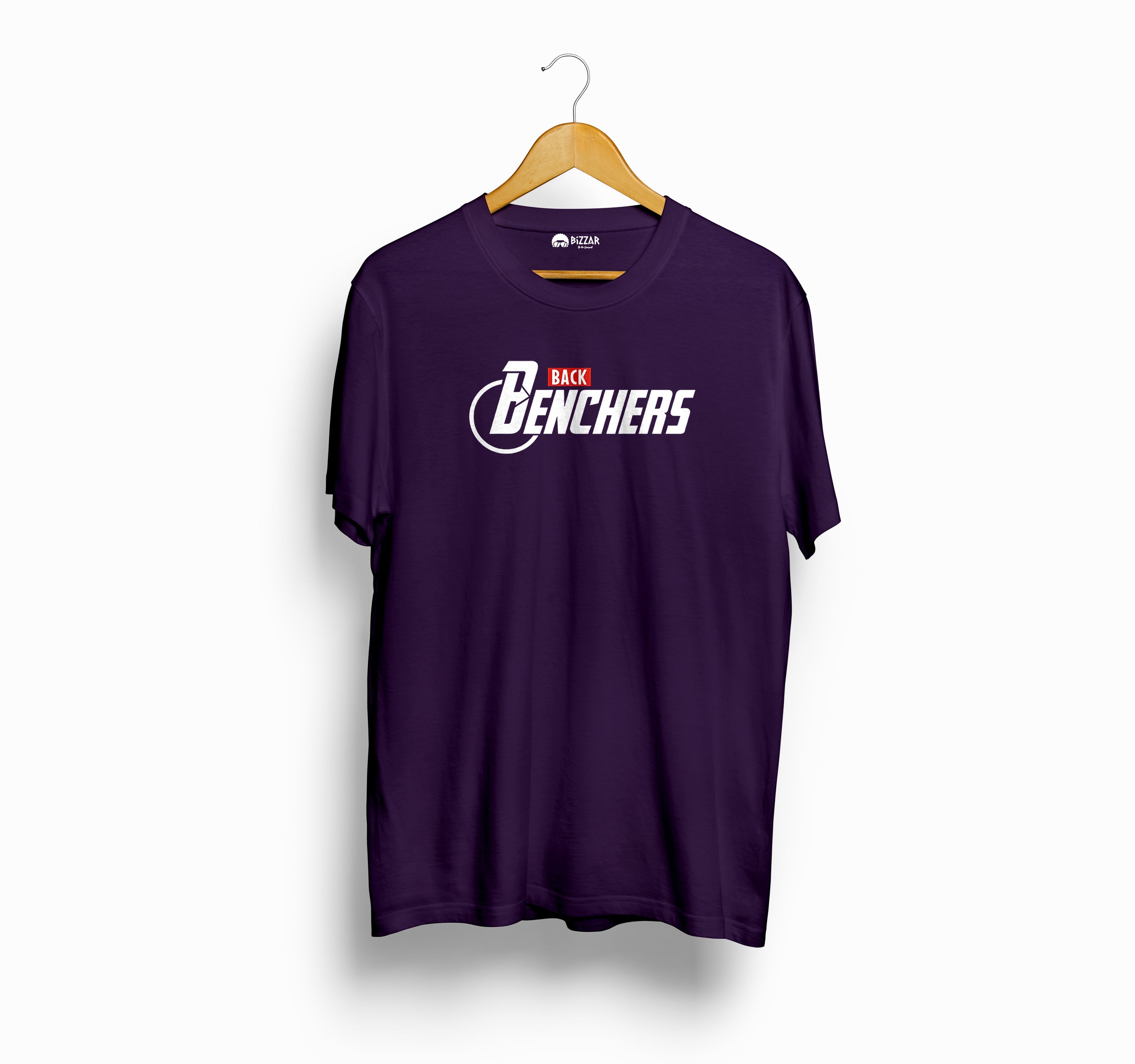 Bizzar's Back Bencher's Purple T-Shirt