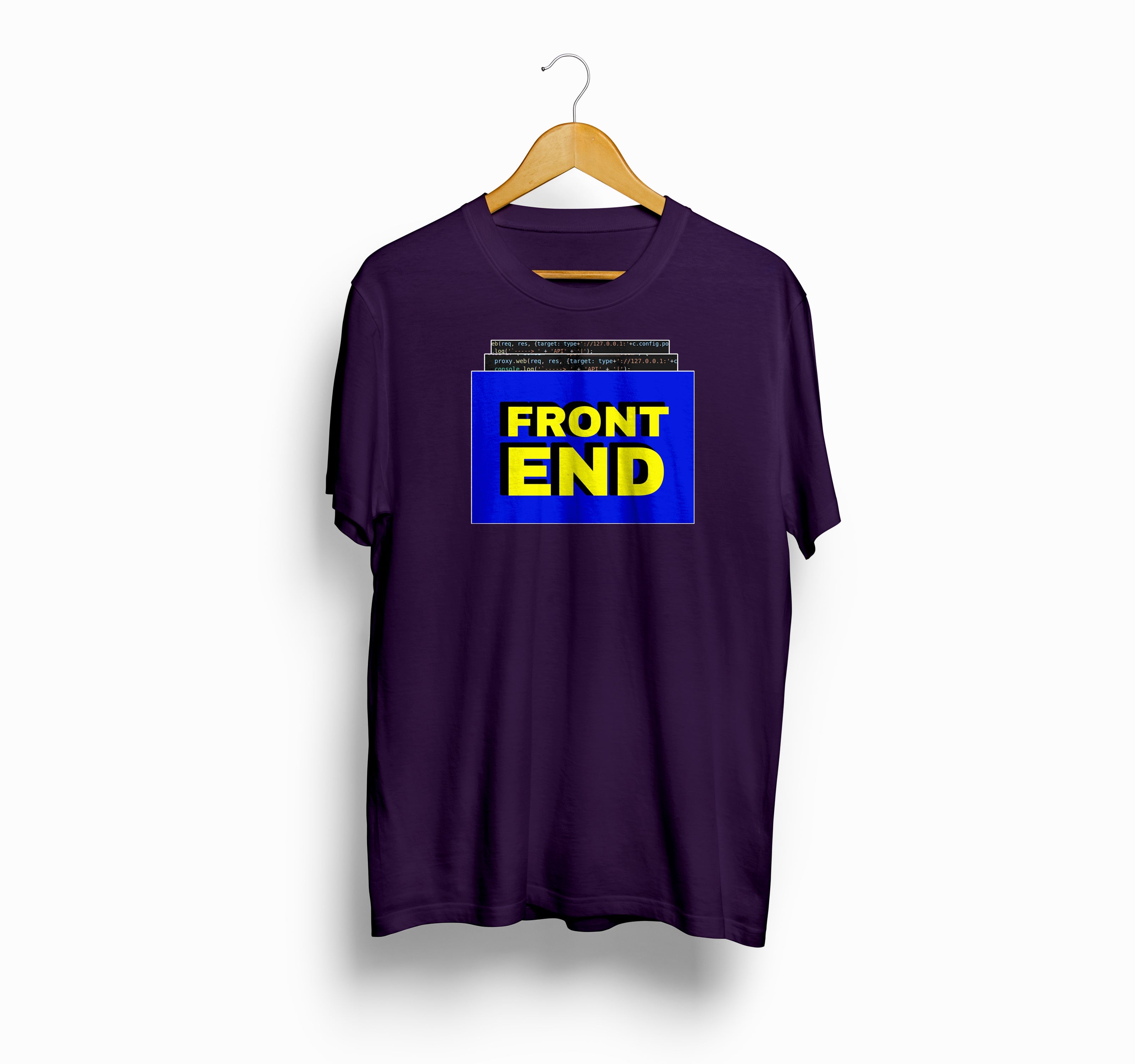Bizzar Front End Purple tshirt