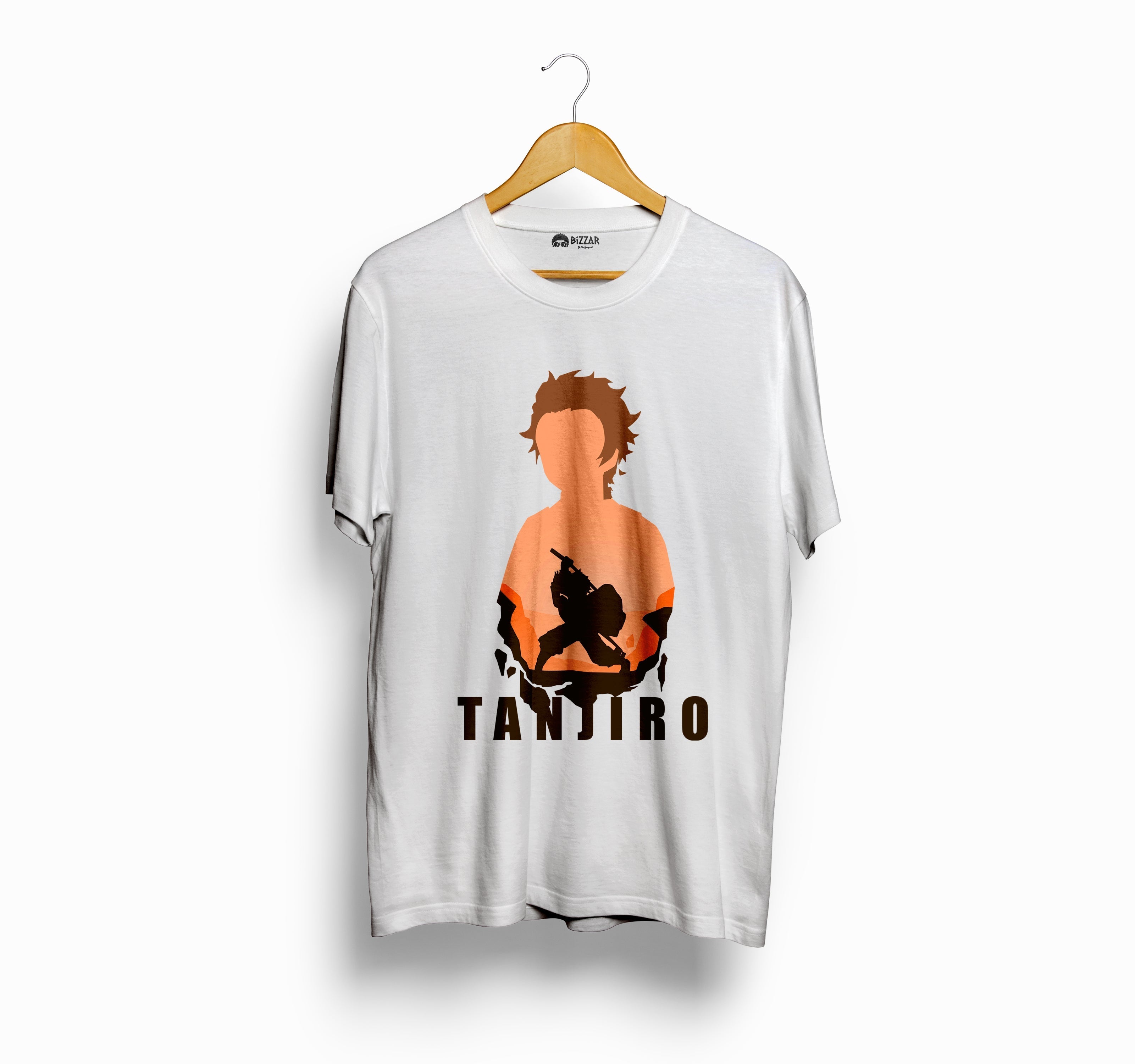 Bizzar Tanjiro White T-Shirt