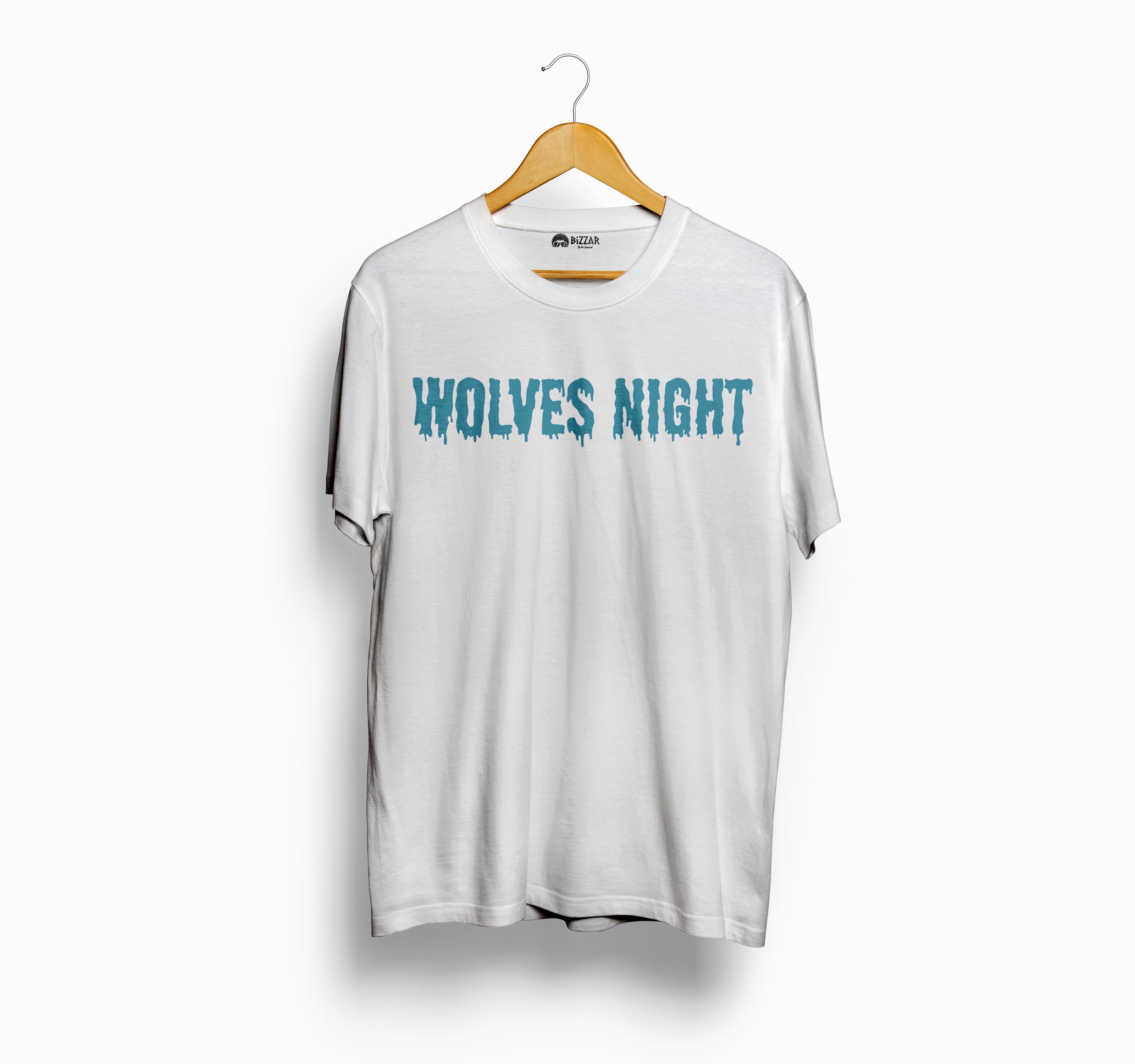 Bizzar Wolves Night White T-Shirt
