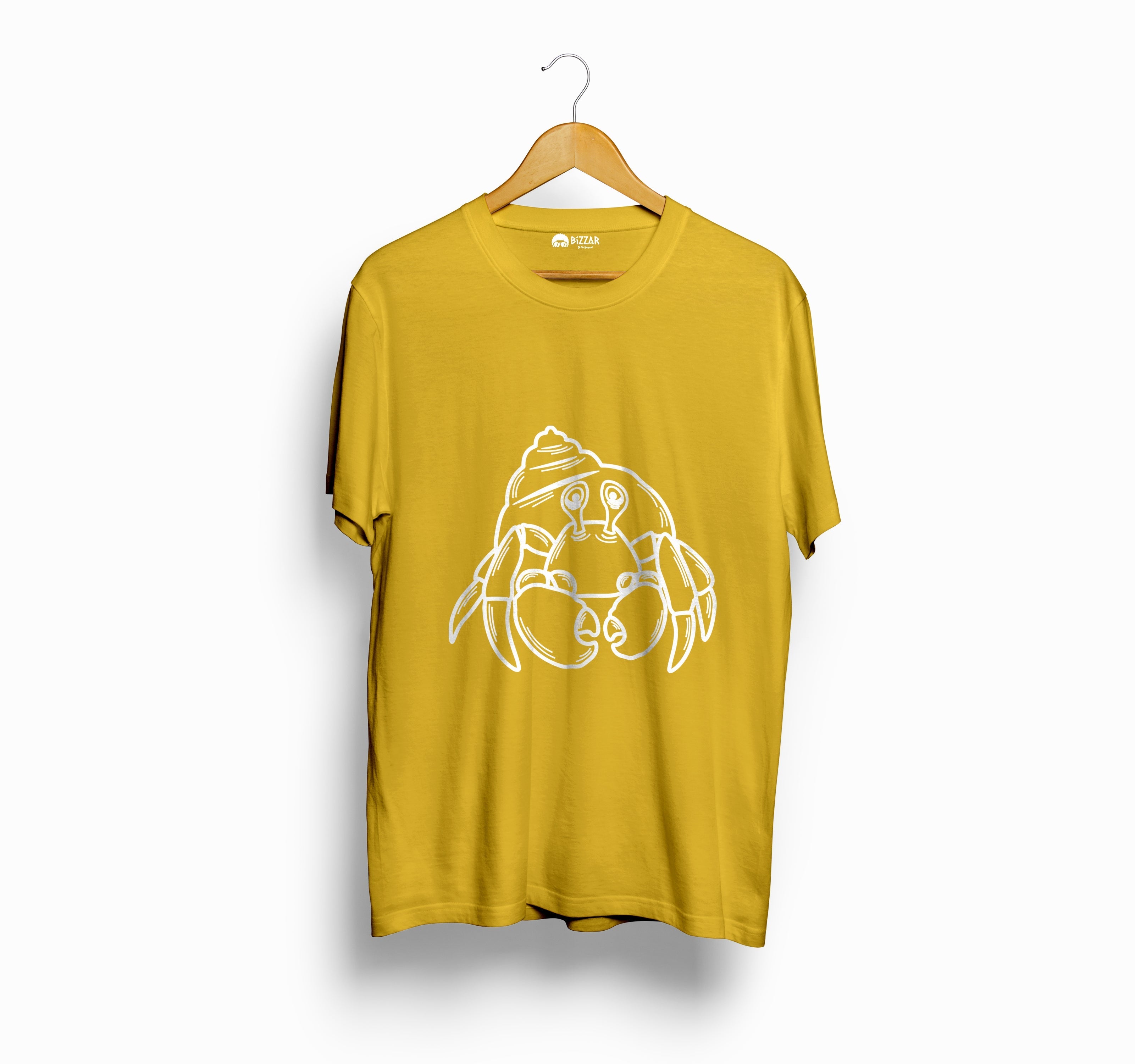 Bizzar's Crab Yellow T-Shirt